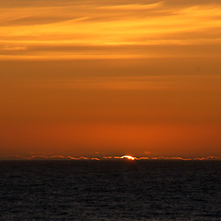 Mitternachtssonne auf den Lofoten (Nord-Norwegen)