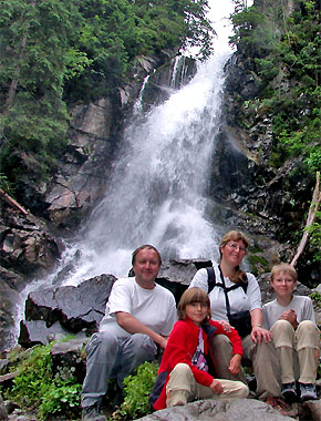 Wir in der West-Tatra (Slowakei)