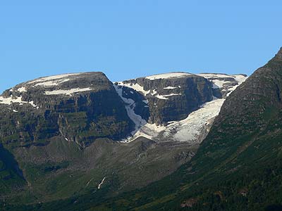 Gletscher am Oldenvatnet