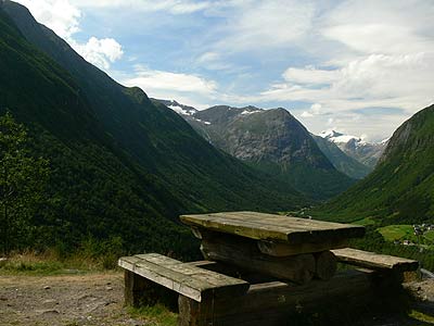 einladender Rastplatz
