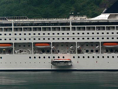 Einholung der Barkassen