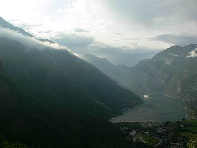 Geirangerfjord mit MS Lyrica