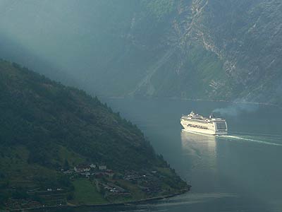 Geirangerfjord mit MS Lyrica