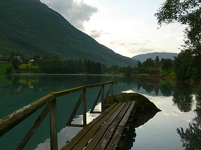 abends am Oldenvatnet 
