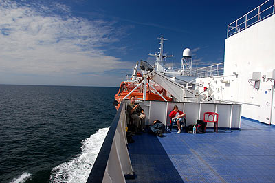 An Bord der Trelleborg