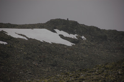 der Gipfel ? im Regen