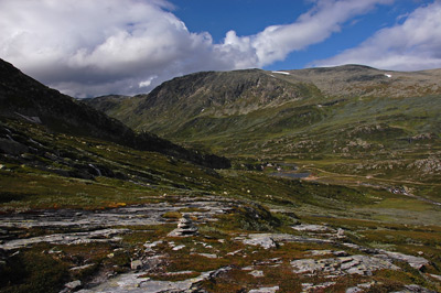 Blick zum Slettefjell